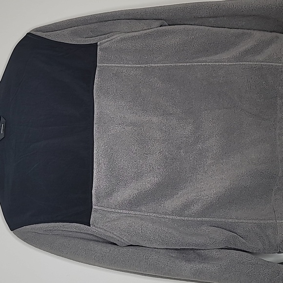 Columbia Men's size Mediun gray and black fleece zip up Bugabointerchange jacket - Picture 4 of 10